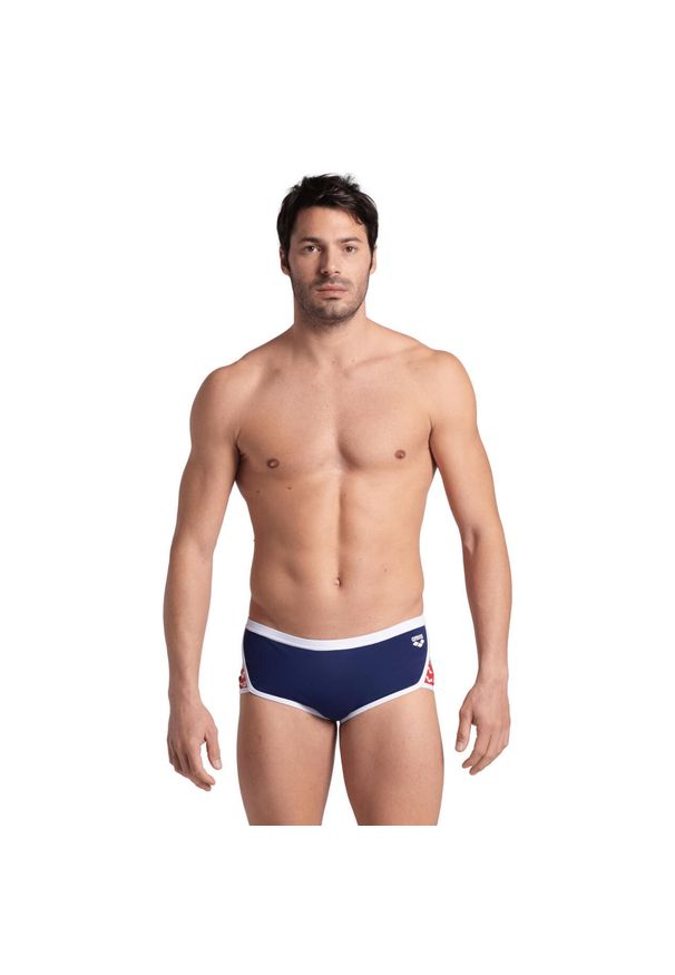 Szorty Kąpielowe Arena Icons Swim Low Waist Short. Kolor: niebieski