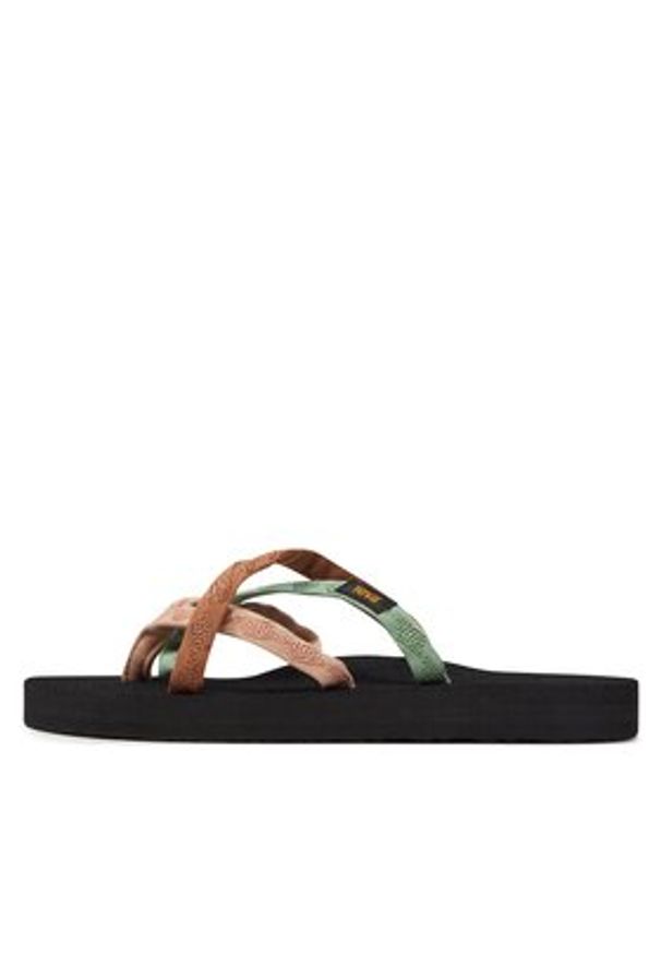 Teva Japonki Olowahu 6840 Kolorowy. Materiał: materiał. Wzór: kolorowy