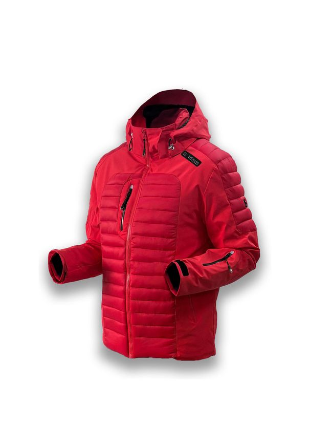 TRIMM - Kurtka Trimm SLIDER. Kolor: czerwony. Materiał: nylon. Sezon: zima. Sport: narciarstwo