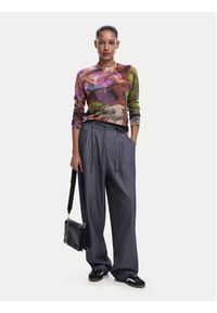 Desigual Torebka 25SAXP84 Czarny. Kolor: czarny. Materiał: skórzane #4