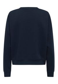 only - ONLY Bluza 15254183 Granatowy Loose Fit. Kolor: niebieski. Materiał: bawełna #3