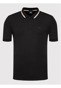 BOSS - Boss Polo Panrose 38 50469360 Czarny Slim Fit. Typ kołnierza: polo. Kolor: czarny. Materiał: bawełna #3