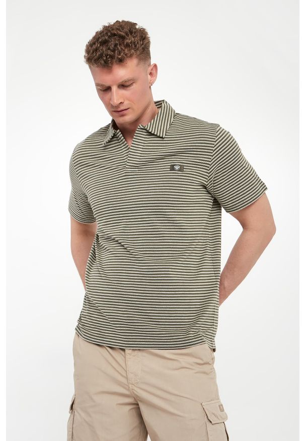 Emporio Armani Swimwear - Polo męskie EMPORIO ARMANI SWIMWEAR. Typ kołnierza: polo