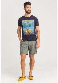 BERMUDY Armani Exchange. Materiał: bawełna, elastan. Wzór: aplikacja #5