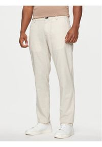 JOOP! Jeans Chinosy Matthew 30042731 Beżowy Modern Fit. Kolor: beżowy. Materiał: bawełna #1