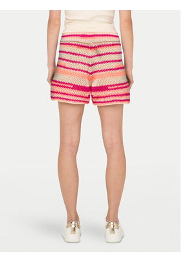 only - ONLY Szorty materiałowe Merida 15344405 Różowy Regular Fit. Kolor: różowy. Materiał: syntetyk