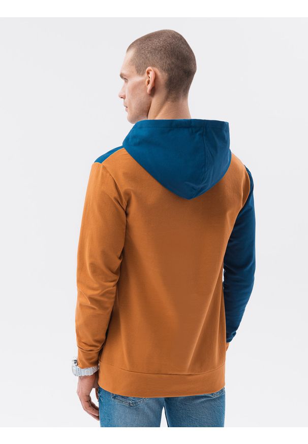 Niebieska bluza Ombre Clothing na co dzień, casualowa