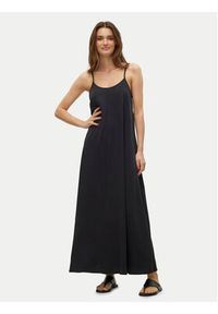 Vero Moda Sukienka codzienna Harper 10283677 Czarny Loose Fit. Okazja: na co dzień. Kolor: czarny. Materiał: lyocell. Typ sukienki: proste. Styl: casual