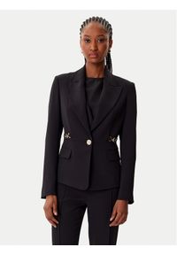 Artigli - ARTIGLI Marynarka ACGI002995 Czarny Regular Fit. Kolor: czarny. Materiał: syntetyk