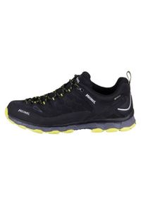 MEINDL - Buty do chodzenia męskie Meindl Lite Trail. Zapięcie: sznurówki. Kolor: czarny. Materiał: materiał, syntetyk. Szerokość cholewki: normalna. Sport: turystyka piesza