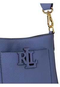 Lauren Ralph Lauren - LAUREN RALPH LAUREN Torebka 431982184007 Niebieski. Kolor: niebieski. Materiał: skórzane #5