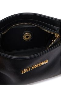 Love Moschino - LOVE MOSCHINO Torebka JC4060PP1PLL0000 Czarny. Kolor: czarny. Materiał: skórzane #5