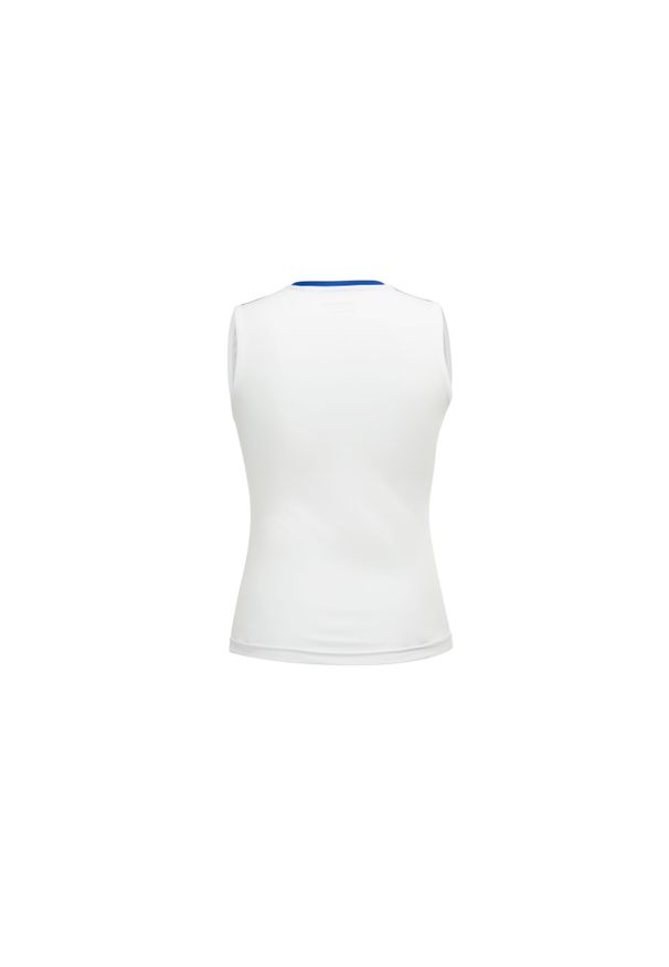 ACERBIS - Dziewczęcy tank top Acerbis Vicky. Kolor: biały, niebieski, wielokolorowy. Wzór: haft. Sezon: lato. Styl: elegancki