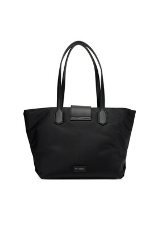 Karl Lagerfeld - KARL LAGERFELD Torebka A3W30029 Czarny. Kolor: czarny. Materiał: skórzane