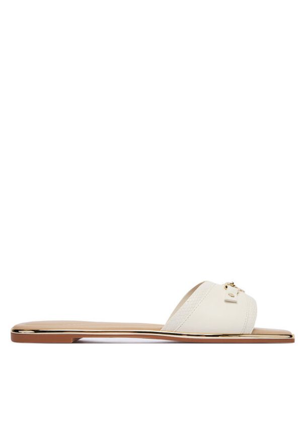 Aldo Klapki Alamassi 13804515 Biały. Kolor: biały. Materiał: skóra