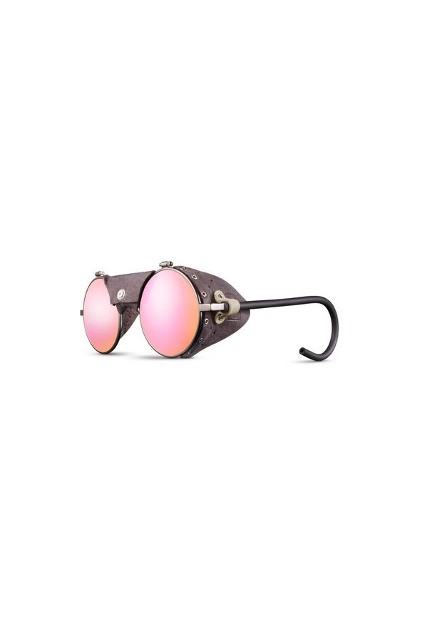Okulary JULBO VERMONT. Kształt: okrągłe. Kolor: brązowy. Materiał: skóra. Sport: turystyka piesza, outdoor, wspinaczka