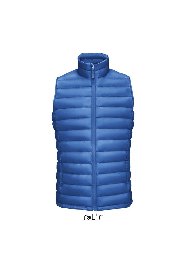 SOL'S - Kurtka puchowa SM Sol's Wilson Bw. Kolor: niebieski. Materiał: puch