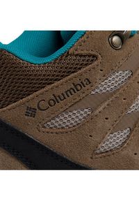 columbia - Columbia Trekkingi Redmond III Mid Waterproof BL0168 Brązowy. Kolor: brązowy. Materiał: zamsz, skóra #9