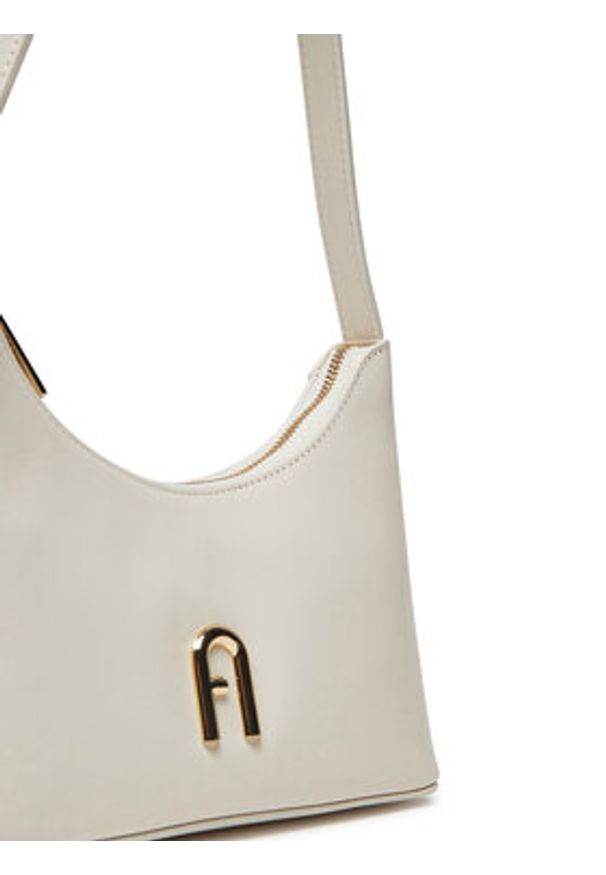 Furla Torebka Diamante Mini WB00863 AX0733 BG PNN00 Écru. Materiał: skórzane