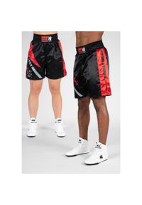 GORILLA WEAR - Spodenki do boksu męskie Gorilla Wear Hornell Boxing Shorts. Kolor: czerwony