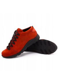 ButBal Damskie buty trekkingowe 674BB czerwone. Kolor: czerwony #5