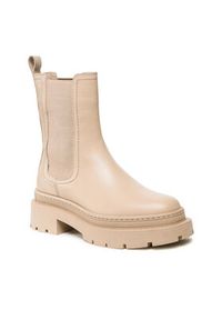 Gino Rossi Sztyblety 222FW103 Beżowy. Kolor: beżowy. Materiał: skóra #4