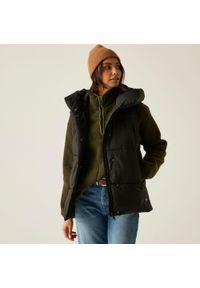 Regatta - Kamizelka damska ocieplana Kelse. Kolor: czarny. Materiał: puch, materiał. Styl: elegancki #1