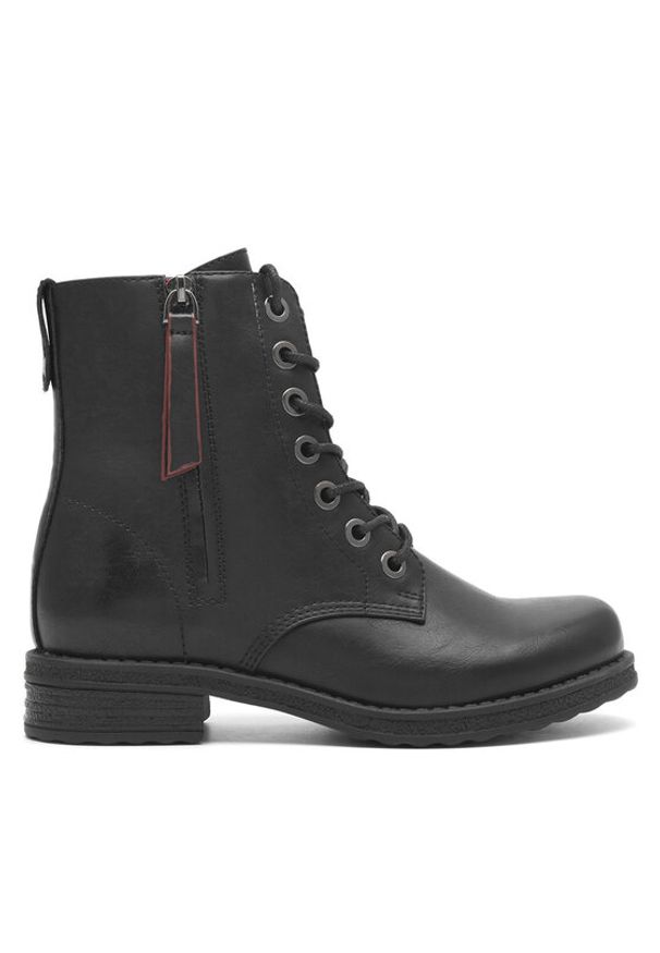 Clara Barson Botki WS2702-09 Czarny. Kolor: czarny. Materiał: skóra