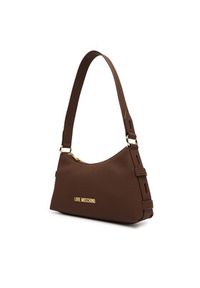 Love Moschino - LOVE MOSCHINO Torebka JC4169PP1NLB0301 Brązowy. Kolor: brązowy. Materiał: skórzane