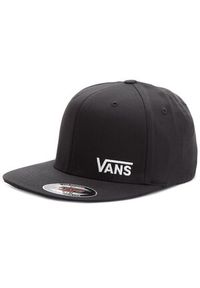 Czapka z daszkiem Vans - Splitz VN000CFKBLK Black. Kolor: czarny. Materiał: materiał, bawełna, poliester, elastan #1