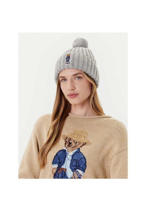 Czapka Polo Ralph Lauren. Kolor: szary