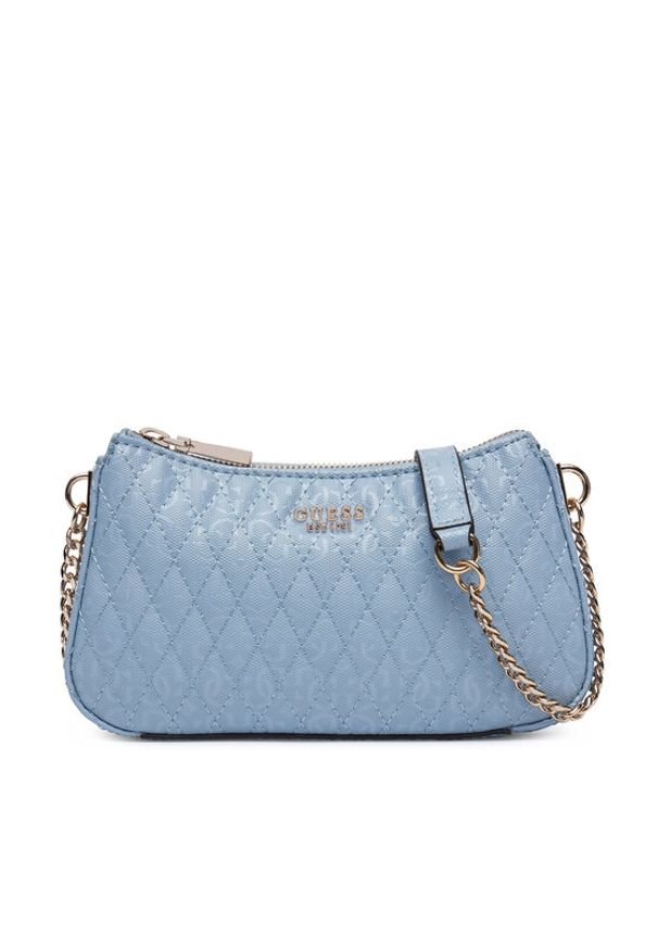 Guess Torebka HWGG96 26720 Niebieski. Kolor: niebieski. Materiał: skórzane