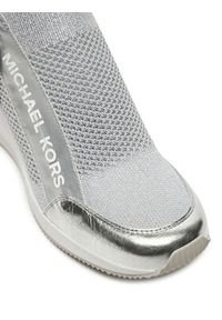 MICHAEL Michael Kors Sneakersy Willis Wedge Trainer 43R5WIFS3D Srebrny. Kolor: srebrny. Materiał: skóra #4