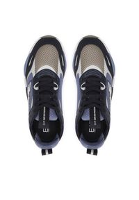 EA7 Emporio Armani Sneakersy X8X070 XK165 S917 Granatowy. Kolor: niebieski. Materiał: materiał #4