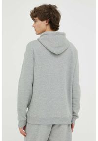 Les Deux bluza bawełniana męska kolor szary z kapturem melanżowa. Typ kołnierza: kaptur. Kolor: szary. Materiał: bawełna. Wzór: melanż #6