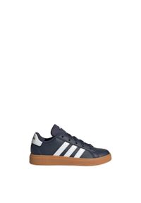 Adidas - Buty Grand Court Lifestyle Tennis Lace-Up. Kolor: biały, wielokolorowy, niebieski, brązowy. Materiał: materiał