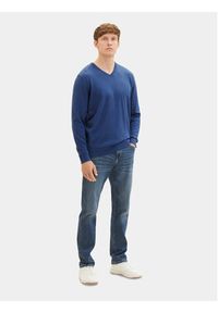 Tom Tailor Sweter 1027665 Niebieski Regular Fit. Kolor: niebieski. Materiał: bawełna #3