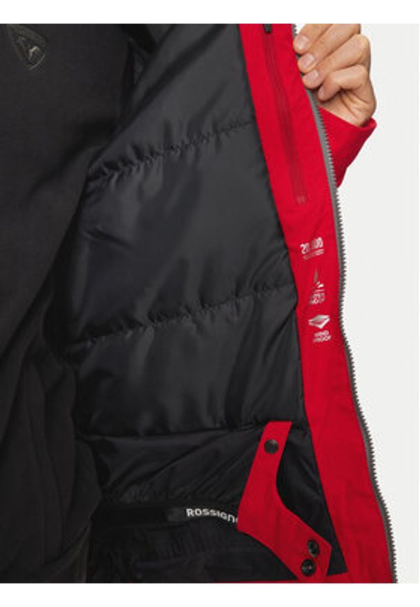 Rossignol Kurtka narciarska Strawpile RLNMJ11 Czerwony Regular Fit. Kolor: czerwony. Materiał: syntetyk. Sport: narciarstwo