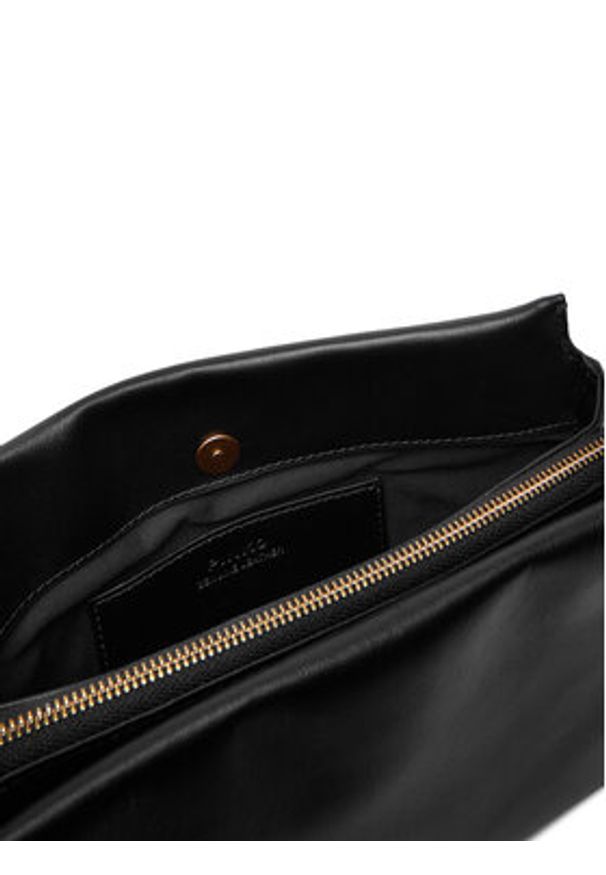 Pinko - PINKO Torebka Triplet Mini AI 25-26 PLTT 05883 A0QO Czarny. Kolor: czarny. Materiał: skórzane