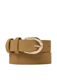 DeeZee Pasek Damski SS24233 Brązowy. Kolor: brązowy. Materiał: skóra #4