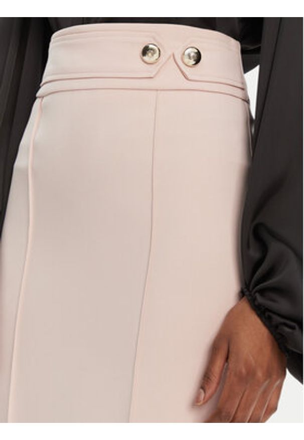 Rinascimento Spódnica ołówkowa CFC0122972003 Różowy Regular Fit. Kolor: różowy. Materiał: syntetyk
