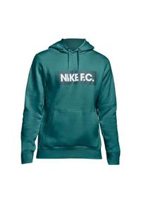 Bluzy sportowa męska Nike FC Essentials. Typ kołnierza: kaptur. Kolor: zielony