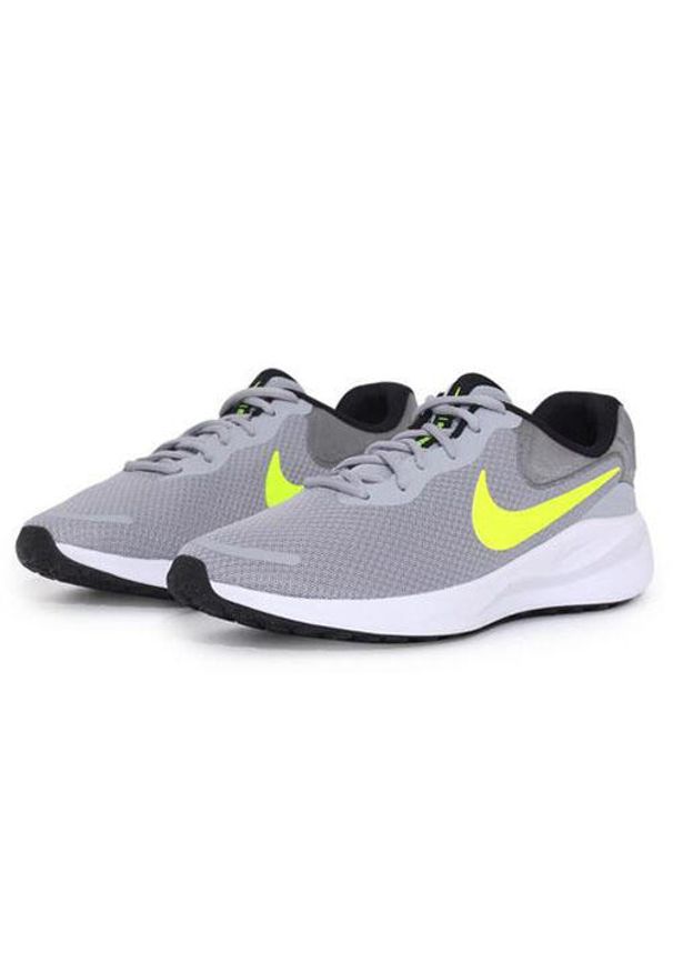 Buty Męskie Sportowe Nike Revolution 7. Okazja: na co dzień. Kolor: szary. Model: Nike Revolution. Sport: fitness