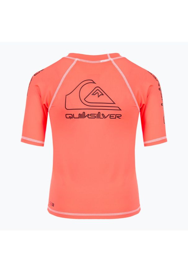 Koszulka do pływania dziecięca Quiksilver On Tour. Kolor: pomarańczowy