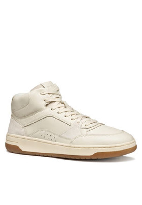 Geox Sneakersy U Sedral Court U56M5B 08522 C1056 Biały. Kolor: biały. Materiał: skóra