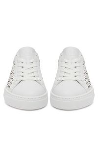 Rieker Sneakersy L8831-80 Biały. Kolor: biały. Materiał: skóra #4