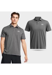 Koszulka polo męska Under Armour UA Icon. Typ kołnierza: polo. Kolor: szary