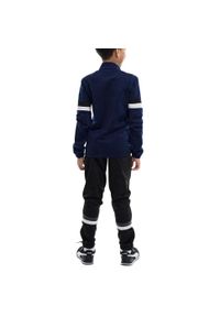Puma - Dres Dziecięcy/dziecięcy Team Rise. Okazja: na uczelnię. Kolor: czarny, niebieski, wielokolorowy. Materiał: dresówka