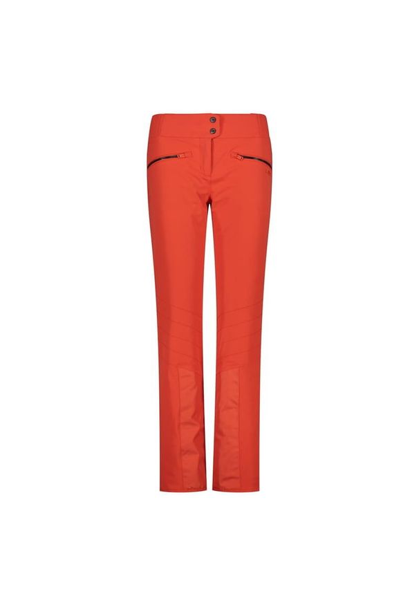Spodnie damskie narciarskie CMP 30W0836. Kolor: czerwony. Sezon: zima. Sport: narciarstwo