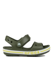 Sandały dziecięce Crocs BAYABAND. Kolor: zielony, biały, żółty, wielokolorowy